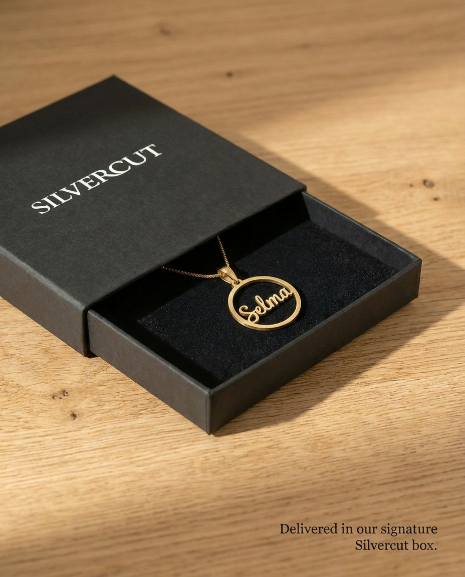 Round Name Necklace