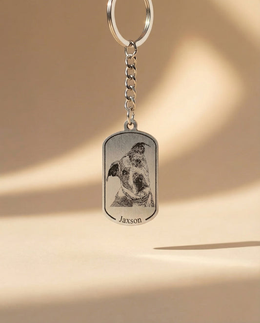 Dogtag Keychain
